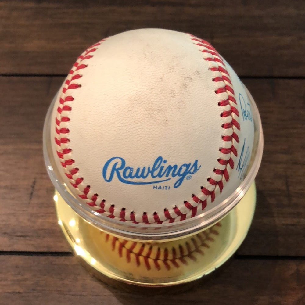 Al Downing Personalized Autographed Baseball - Picture 3 of 4